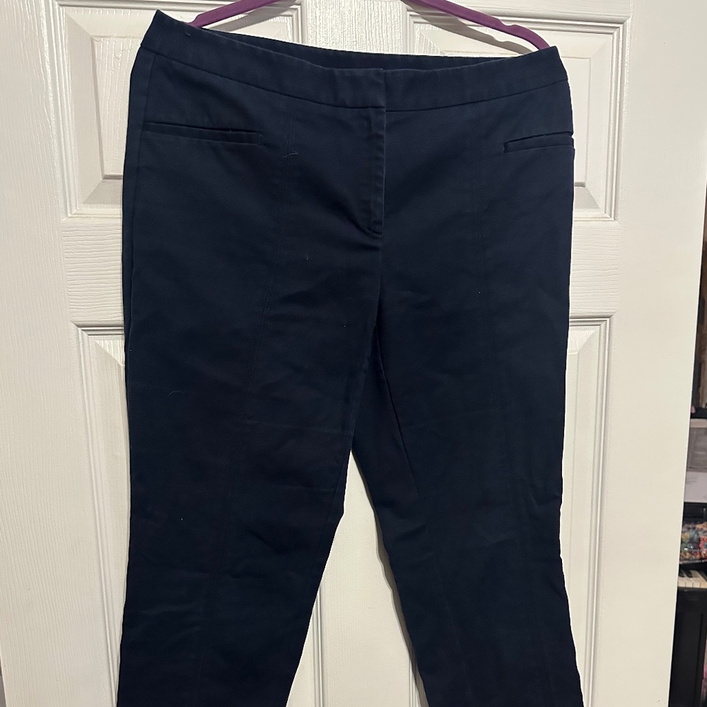 Anne Klein Navy Pant Size 10